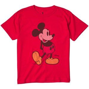 Disney Junk Food Kids Mickey Mouse T-Shirt (Big Kids) Red Size XL